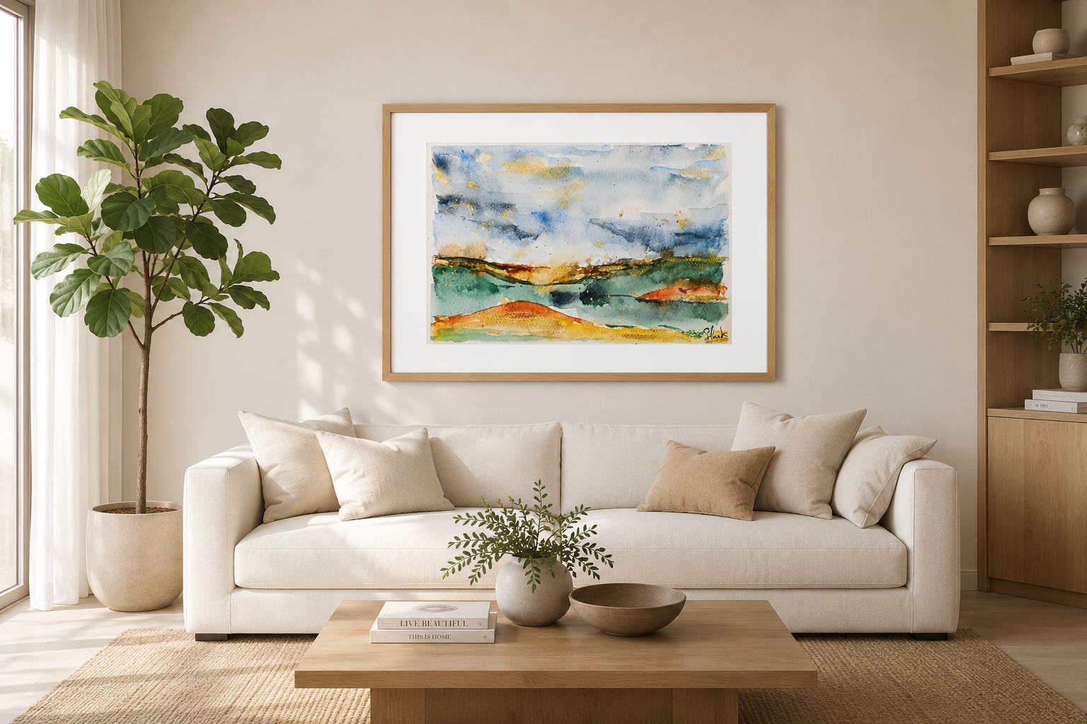 Abstract landscape