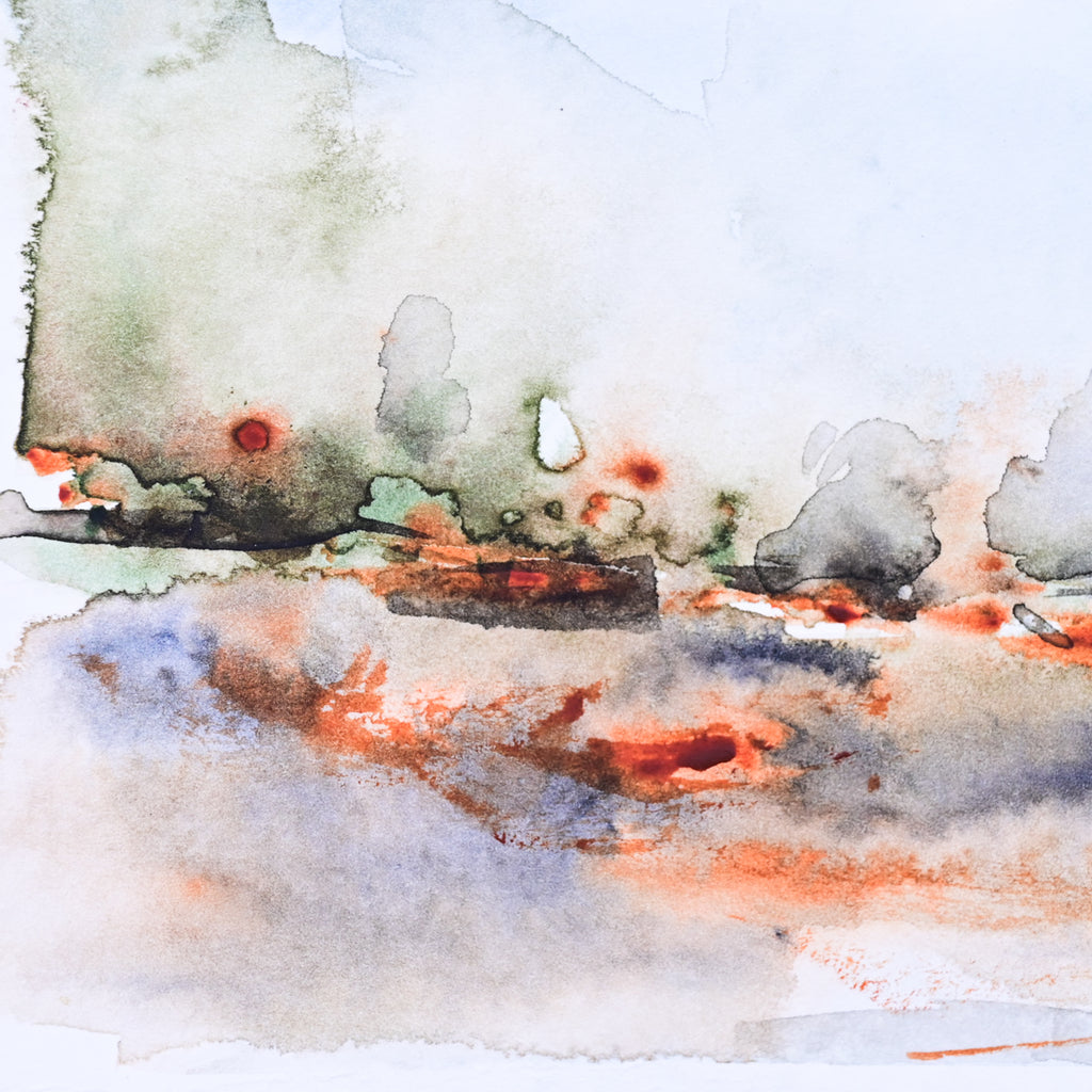 Landscape in warm lands