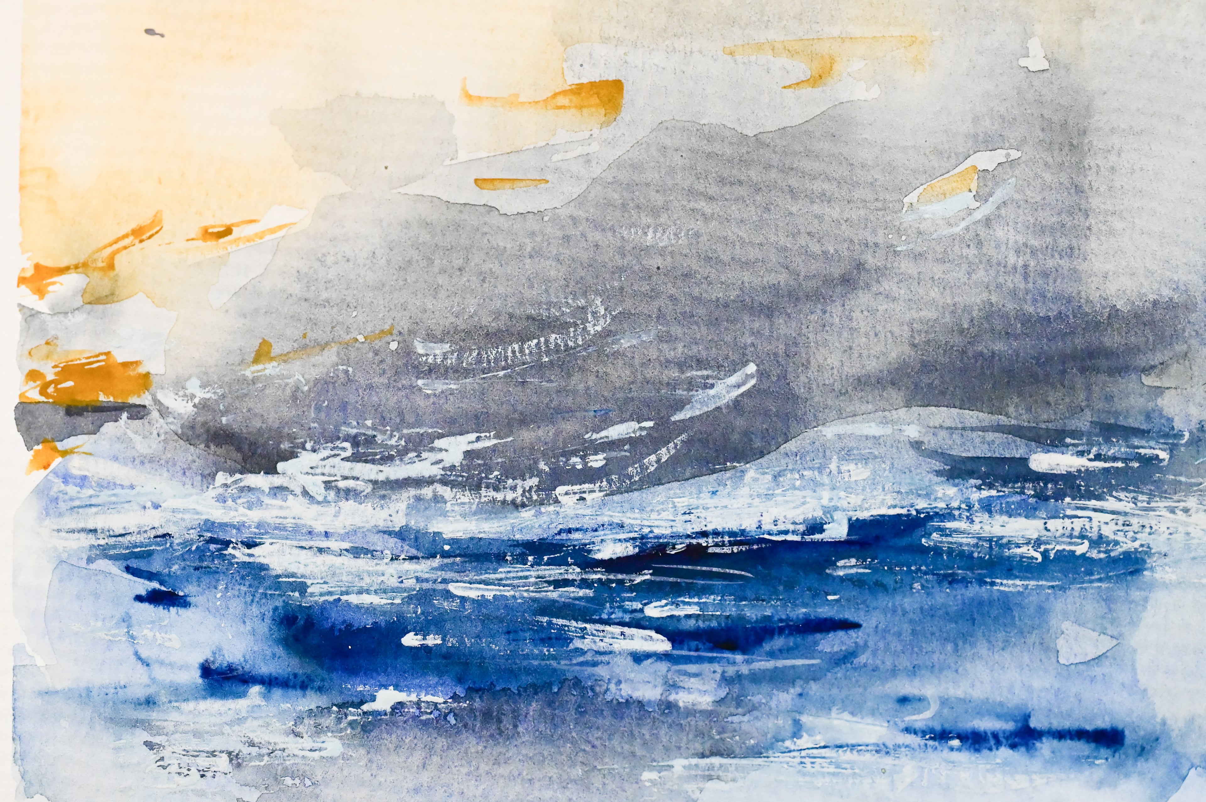 Rough sea