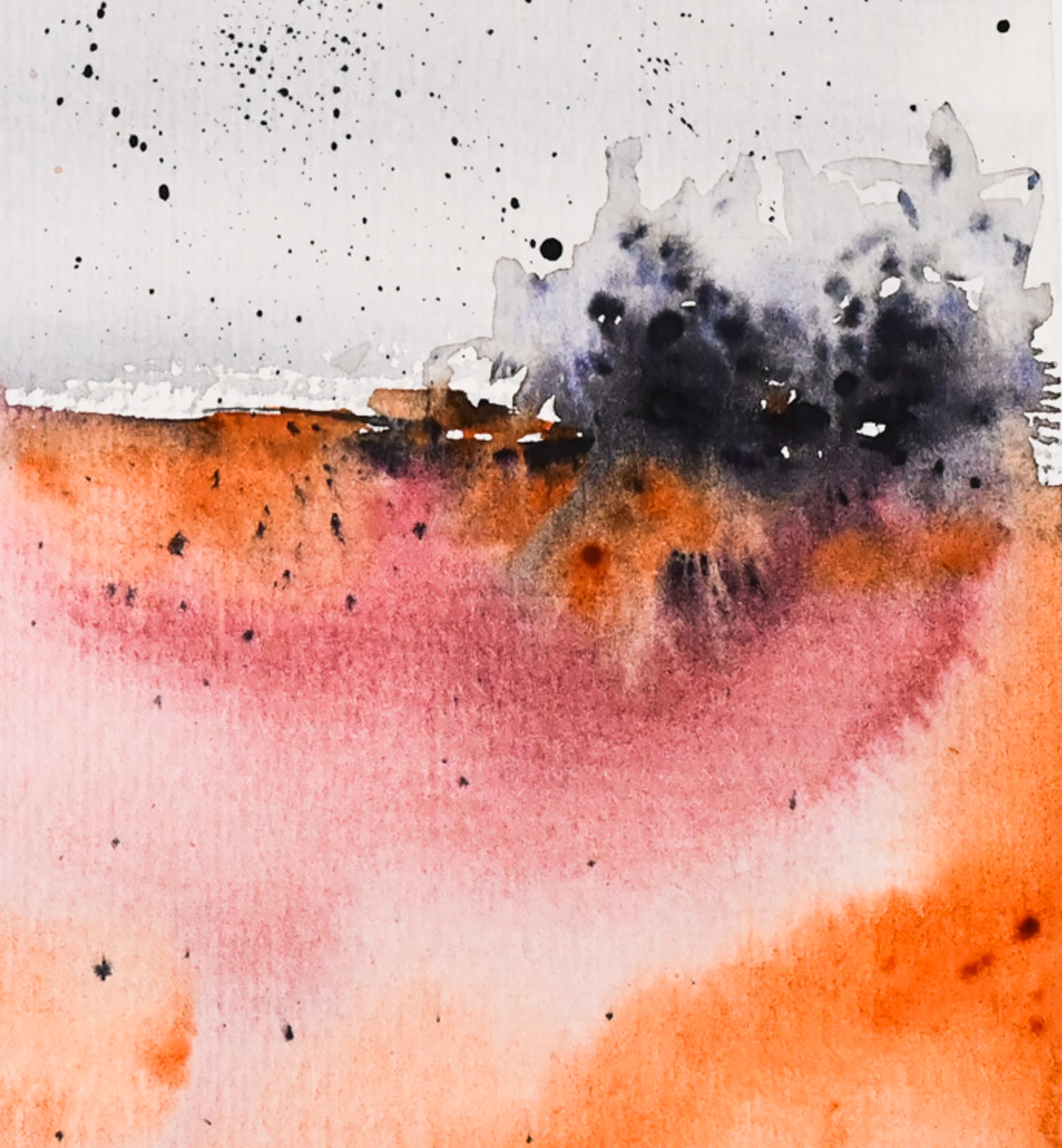Pink landscape