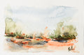 Landscape in warm lands