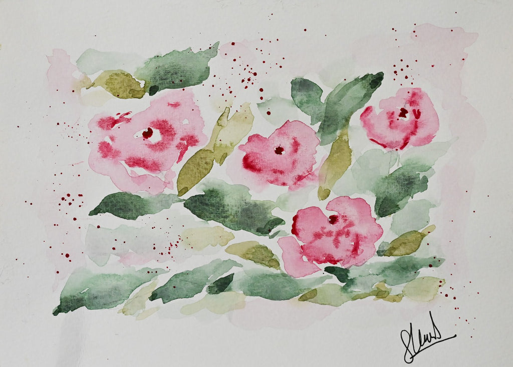 Pink roses