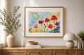 Poppies in the wind