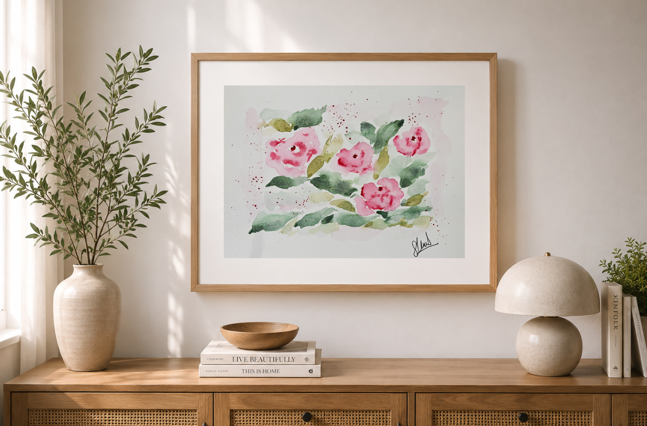 Pink roses