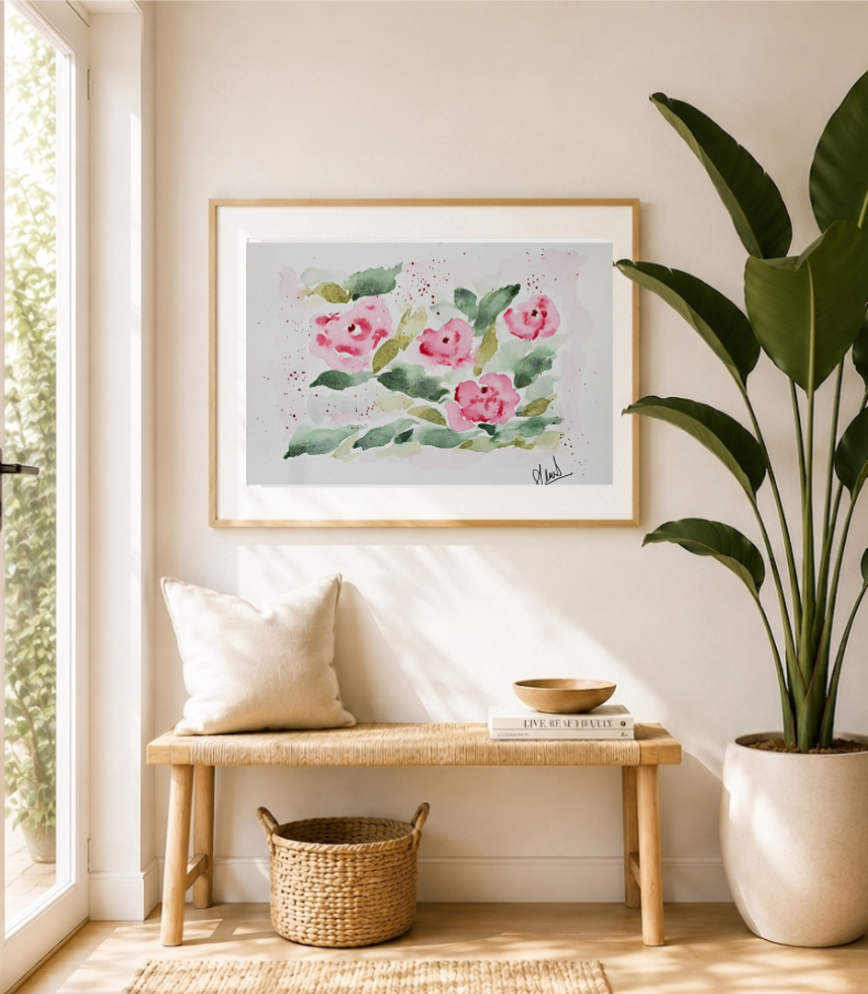 Pink roses